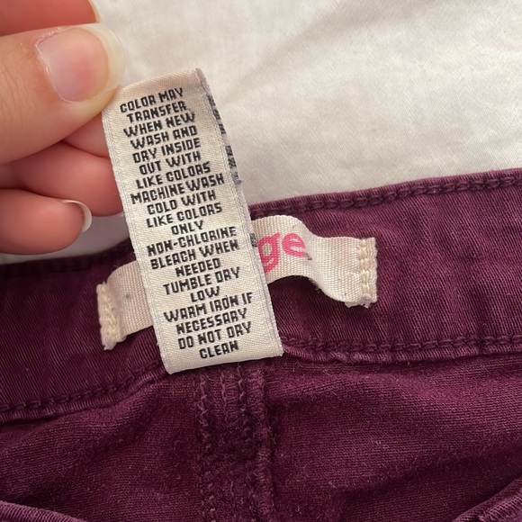 Refuge Maroon jeggings - Picture 6 of 9